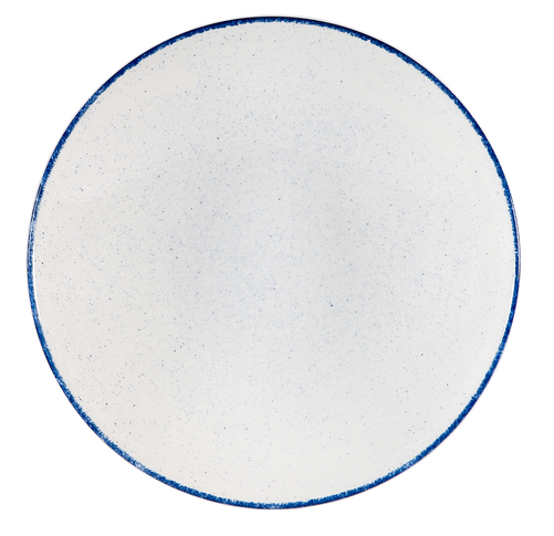 Miska okrągła ø 385x88 mm, 5 l | CHURCHILL, Stonecast Hints Indigo