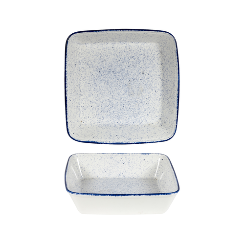 Naczynie do zapiekania 250x250x62 mm, 2 l | CHURCHILL, Stonecast Hints Indigo