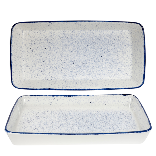 Naczynie do zapiekania 530x325x62 mm, 6 l | CHURCHILL, Stonecast Hints Indigo
