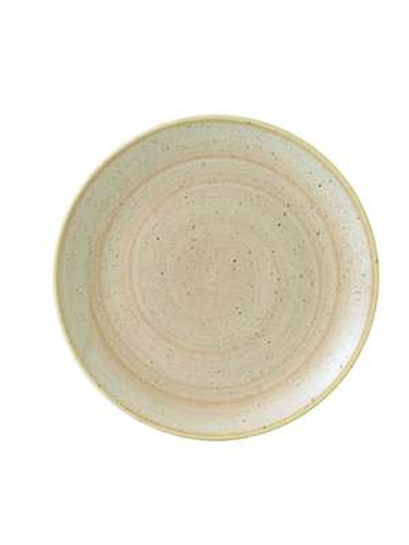 Talerz płytki okrągły ø 324 mm | CHURCHILL, Stonecast Nutmeg Cream