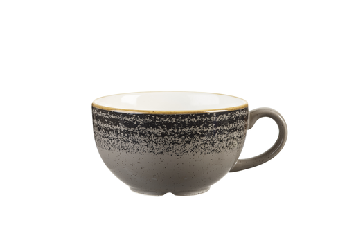Filiżanka do cappuccino 227 ml | CHURCHILL, Studio Prints Homespun Charcoal Black