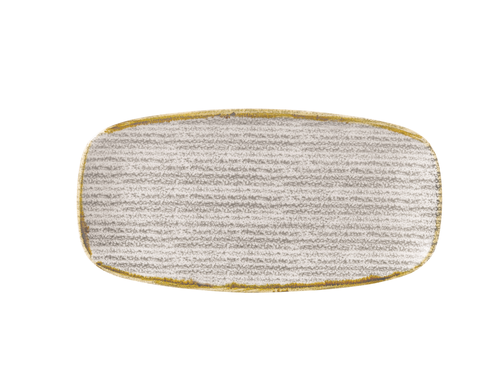 Półmisek prostokątny 355x189 mm | CHURCHILL, Studio Prints Homespun Stone Grey