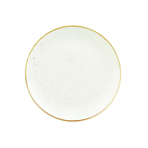 Talerz płytki okrągły ø 324 mm | CHURCHILL, Stonecast Barley White