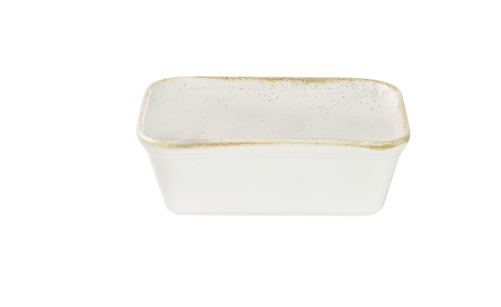 Naczynie do zapiekania 160x120x50 mm, 600 ml | CHURCHILL, Stonecast Barley White