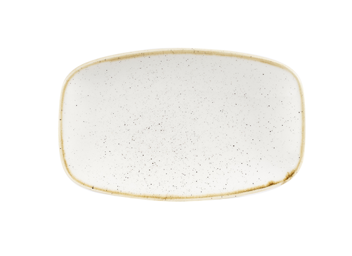 Półmisek prostokątny 200x121 mm | CHURCHILL, Stonecast Barley White