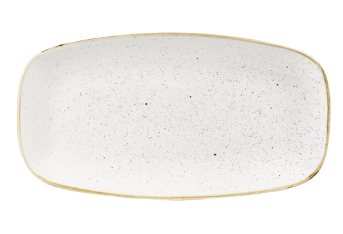 Półmisek prostokątny 355x245 mm | CHURCHILL, Stonecast Barley White