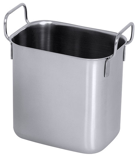 Kwadratowy wkład do gotowania w kąpieli wodnej, 2,5 l, 155x105x160 mm | CONTACTO, Series C