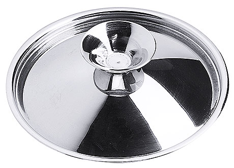 Pokrywa do pojemnika na sosy ze stali nierdzewnej, o średnicy 100 mm | CONTACTO, 1014/100