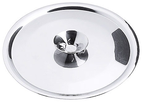 Pokrywa do pojemnika na sosy ze stali nierdzewnej, o średnicy 120 mm | CONTACTO, 1014/120