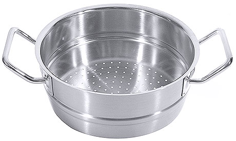 Wkład ze stali nierdzewnej do gotowania na parze, o średnicy 280 mm, 7 l | CONTACTO, 1403/280