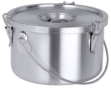 Termos ze stali nierdzewnej, 20 l, o średnicy 340 mm | CONTACTO, 3081/020