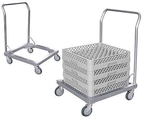 Wózek transportowy do koszy do zmywarek 600x600x880 mm | CONTACTO, 8107/600