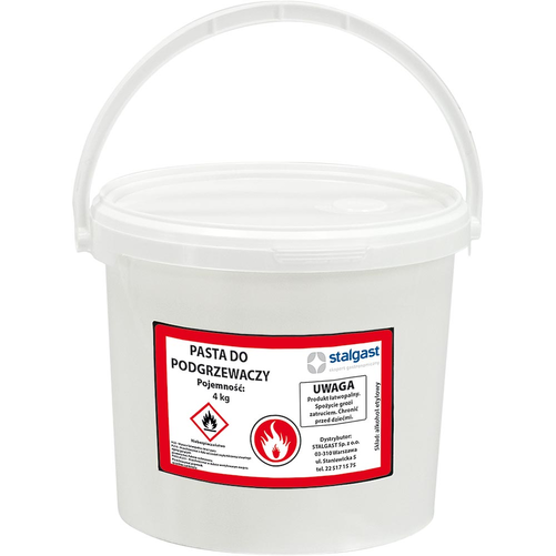 Żel w wiadrze do podgrzewaczy gastronomicznych 4 kg | STALGAST, 430005