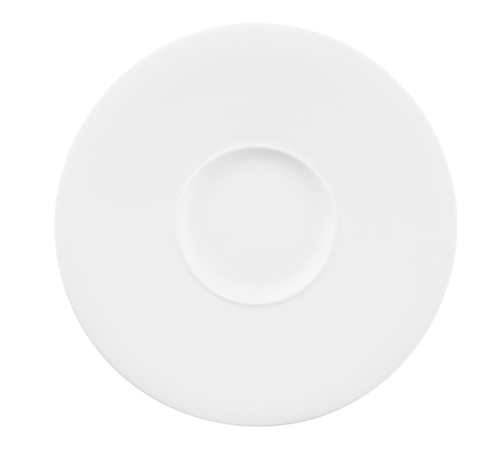 Talerz płytki okrągły z bardzo szerokim rantem ø 280 mm | CHURCHILL, Ambience