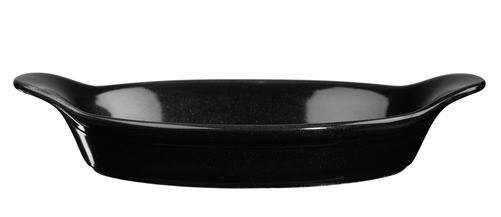 Naczynie do zapiekania owalne z uchwytami ø 175x210 mm, 590 ml | CHURCHILL, Cookware Black
