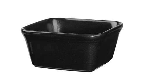 Naczynie do zapiekania kwadratowe 120x120x50 mm, 450 ml | CHURCHILL, Cookware Black