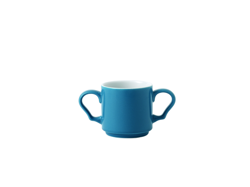 Kubek z dwoma uchwytami 284 ml | CHURCHILL, Future Care Blue