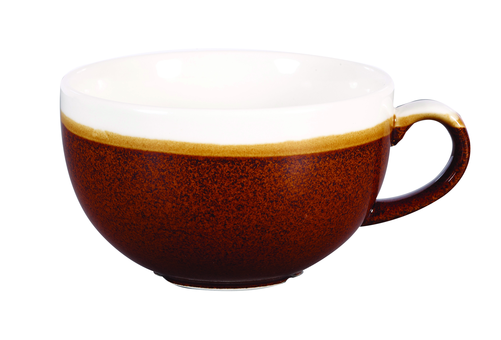 Filiżanka do cappuccino 227 ml | CHURCHILL, Monochrome Cinnamon Brown