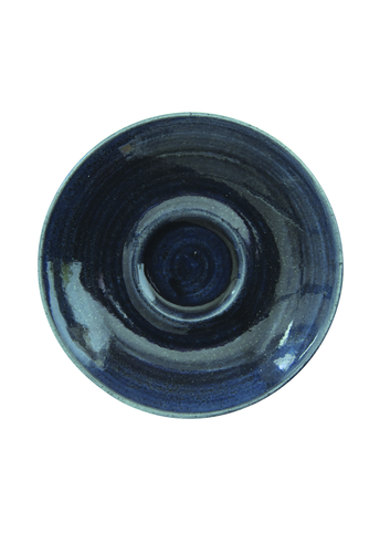 Spodek okrągły ø 118 mm | CHURCHILL, Monochrome Mist Blue
