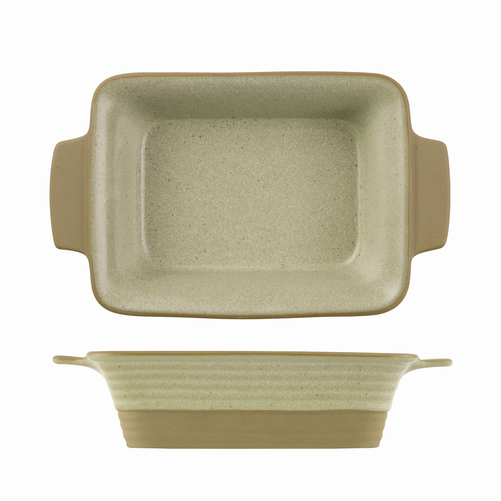 Półmisek prostokątny z uchwytami 170x130 mm, 483 ml | CHURCHILL, Igneous Natural