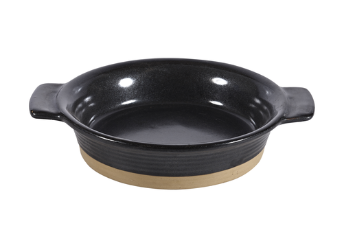 Miska okrągła z uchwytami ø 120 mm, 190 ml | CHURCHILL, Igneous Black