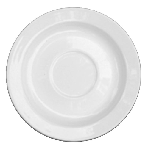 Spodek okrągły ø 128 mm | CHURCHILL, White