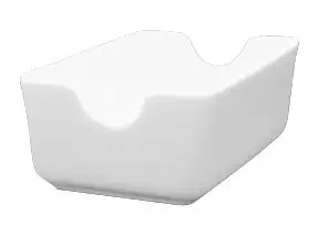 Pojemnik na saszetki 113x73 mm | CHURCHILL, White