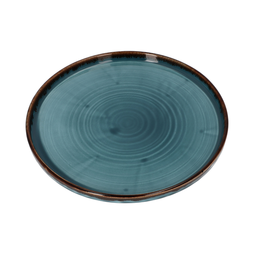 Talerz płytki okrągły z rantem ø 260 mm | DUDSON, Harvest Blue