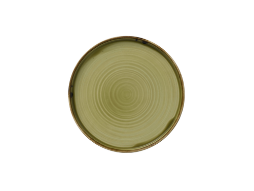 Talerz płytki okrągły z rantem ø 260 mm | DUDSON, Harvest Green