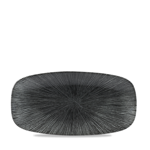 Półmisek prostokątny 298x153 mm | CHURCHILL, Studio Prints Agano Black