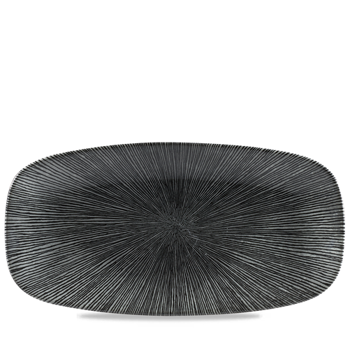 Półmisek prostokątny 355x189 mm | CHURCHILL, Studio Prints Agano Black