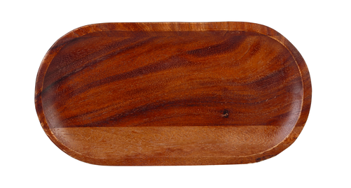 Półmisek owalny ø 150 mm, drewniany | CHURCHILL, Moonstone Buffet