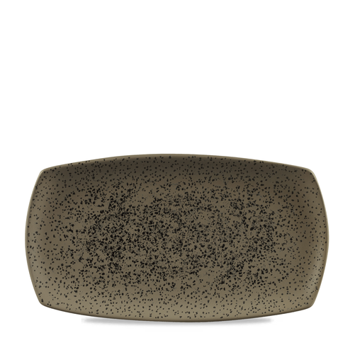 Półmisek prostokątny 355x190 mm | CHURCHILL, Menu Shades Caldera Flint Grey