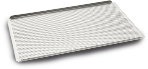 Blacha aluminiowa perforowana 530x325x20 mm, perforowana, inox | REDFOX, AL 1/1