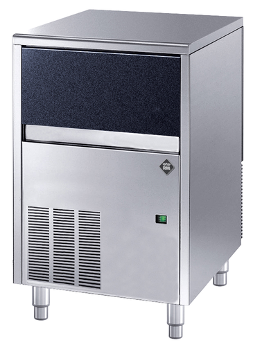 Kostkarka do lodu 38 kg/24 h, 0,37 kW, chłodzenie wodą, 500x580x820 mm, inox | RMGASTRO, IMC-3316W
