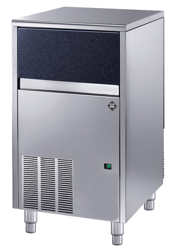 Kostkarka do lodu 48 kg/24 h, 0,5 kW, chłodzenie wodą, 500x580x930 mm, inox | RMGASTRO, IMC-4625W