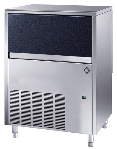 Kostkarka do lodu 72 kg/24 h, 0,65 kW, chłodzenie powietrzem, 738x600x1050 mm, inox | RMGASTRO, IMC-6540A