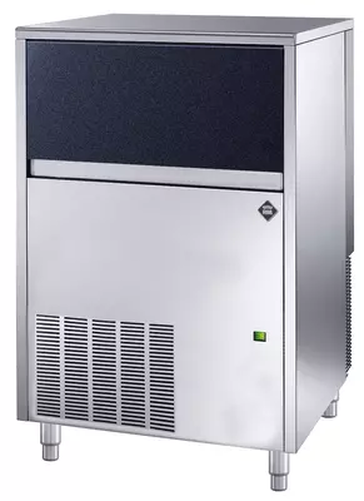 Łuskarka do lodu 153 kg/24 h, 0,65 kW, chłodzenie wodą, 738x690x1150 mm, inox | RMGASTRO, IMG-15055 W