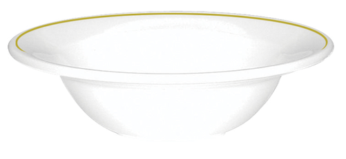 Miska ø 197 mm | CHURCHILL, Gold Banded