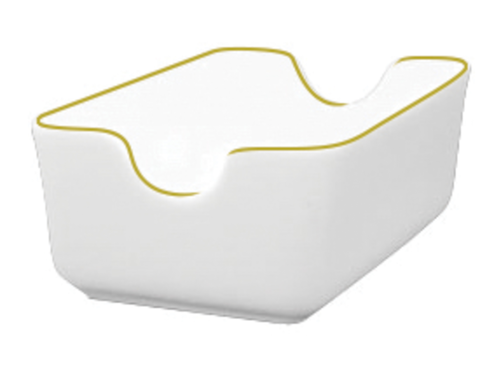 Pojemnik na saszetki 127 mm | CHURCHILL, Gold Banded