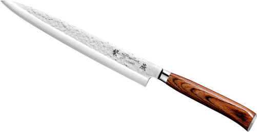 Nóż Sashimi 240 mm | TAMAHAGANE, Tsubame Brown
