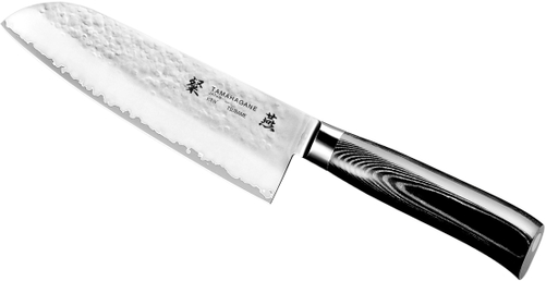Nóż Santoku 175 mm | TAMAHAGANE, Tsubame Black