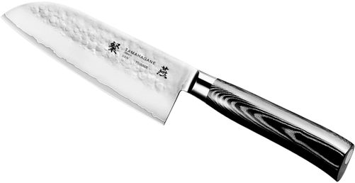 Nóż Santoku 120 mm | TAMAHAGANE, Tsubame Black