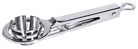 Krajacz do jaj w cząstki ze stali nierdzewnej, o długości 180 mm | CONTACTO, 272/180