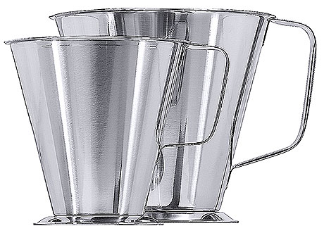 Dzbanek ze stali nierdzewnej z miarką, 0,5 l | CONTACTO, 551/050