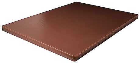 Deska do krojenia HACCP 610x460x25 mm, brązowa | CONTACTO, 1524/614