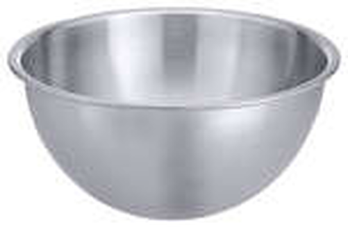 Miska ze stali nierdzewnej z szerokim, wywiniętym rantem i płaskim spodem 5 l, o średnicy 280 mm | CONTACTO, 1551/280