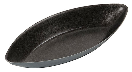 Foremka metalowa do ciasta z powłoką non-stick, łódka 100x45x12 mm | CONTACTO, 6372/100