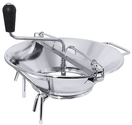 Sito do przecierania warzyw ze stali nierdzewnej, o średnicy 360 mm | CONTACTO, 559/360