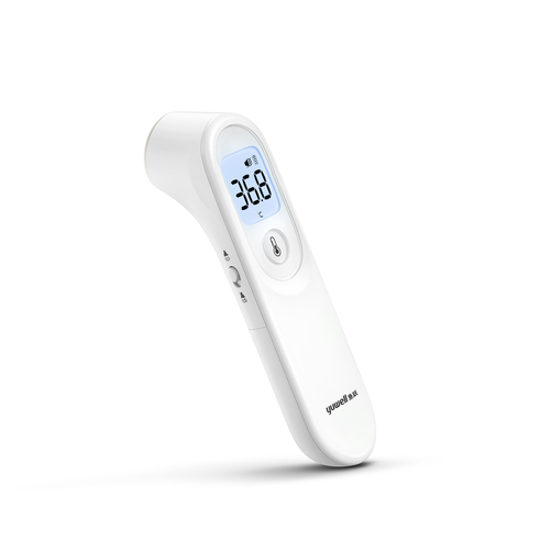 Termometr medyczny bezdotykowy na podczerwień, elektroniczny, podświetlany | TECHNICA, YT-1